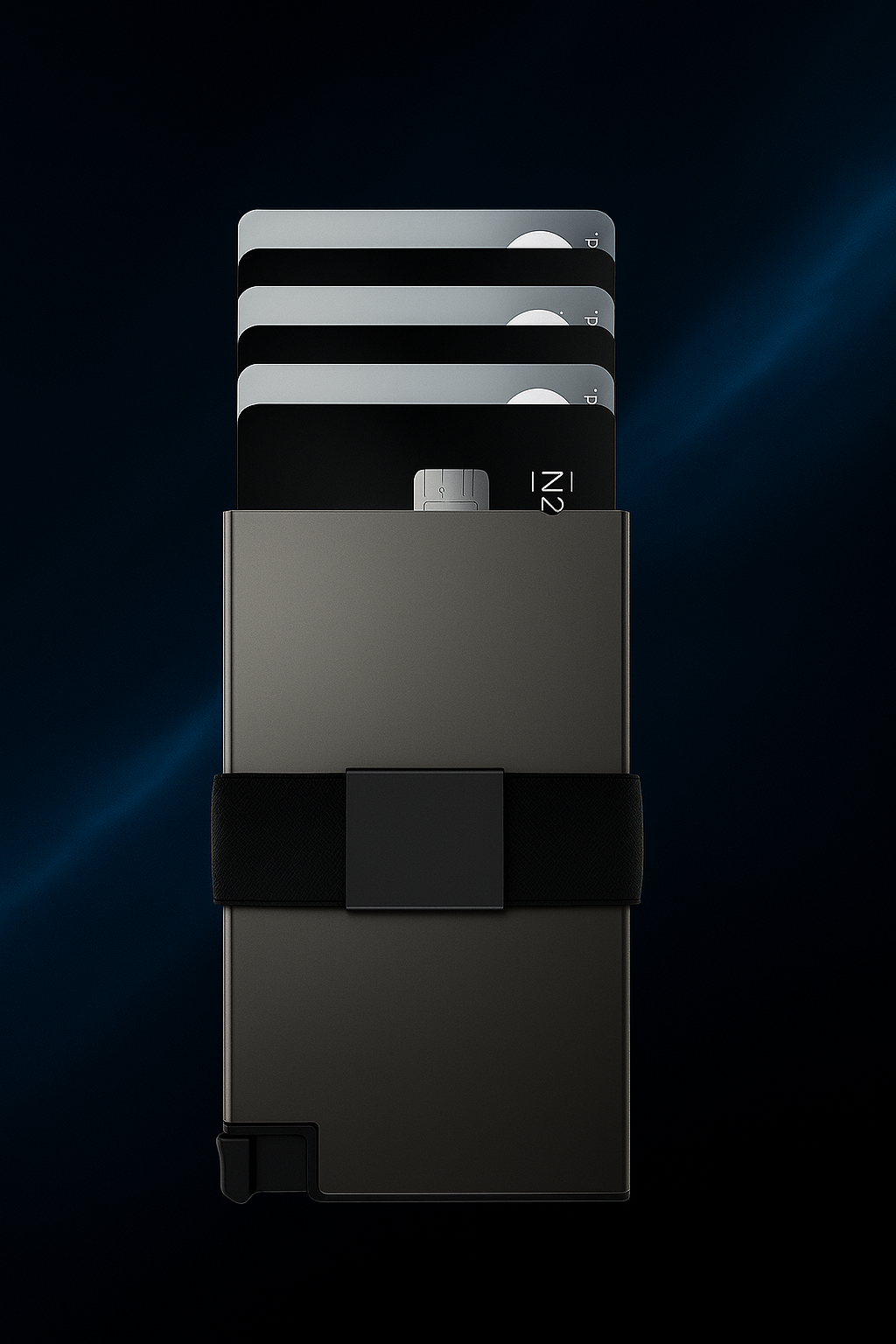 RFID And NFC Blocking Aluminum Card Wallet