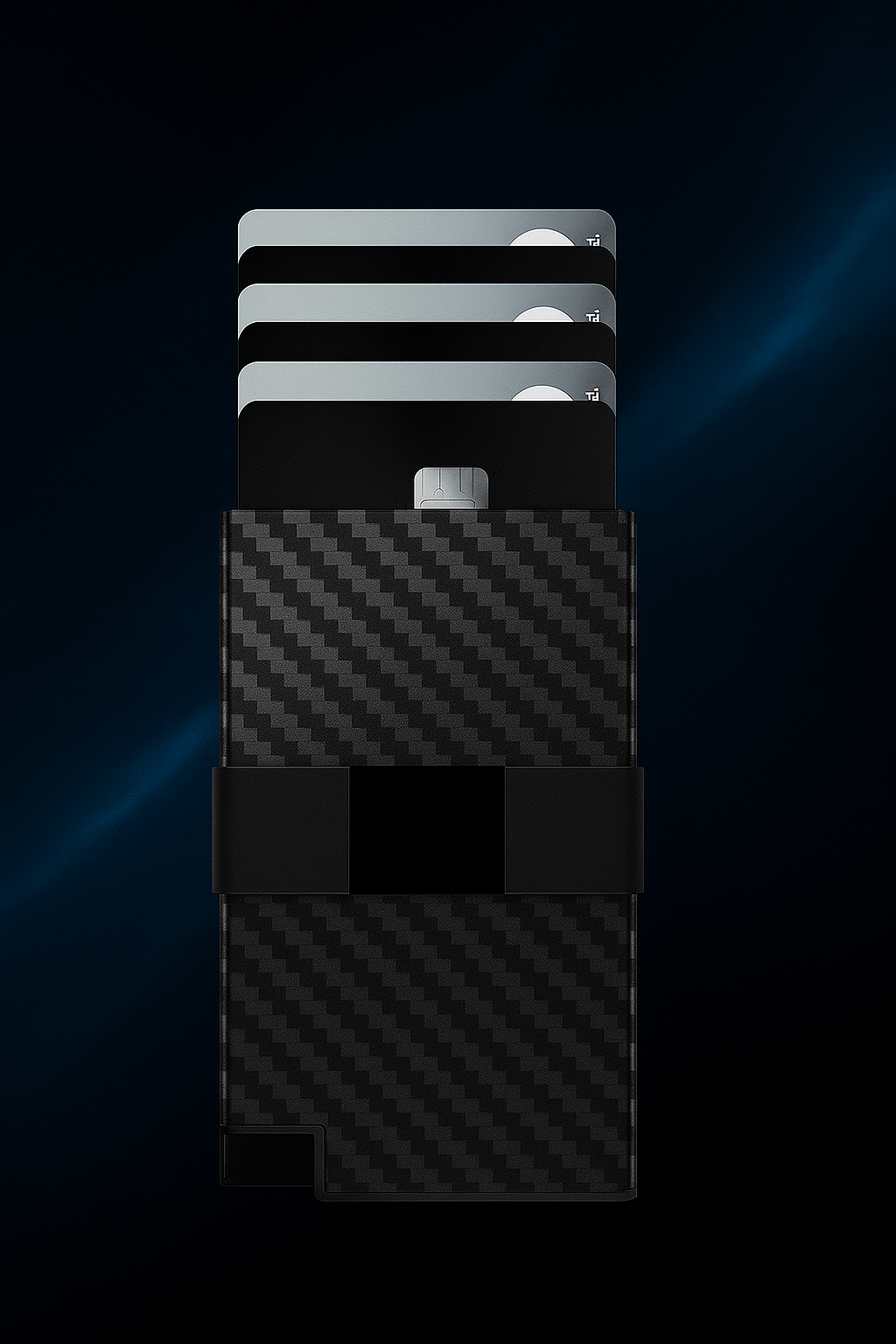 RFID And NFC Blocking Aluminum Card Wallet