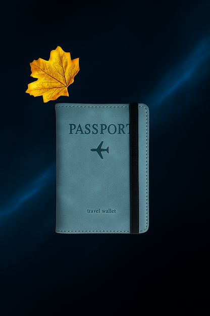 RFID Passport Holder with Card Slots