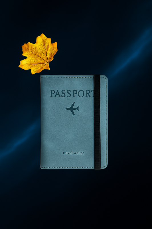 RFID Passport Holder with Card Slots