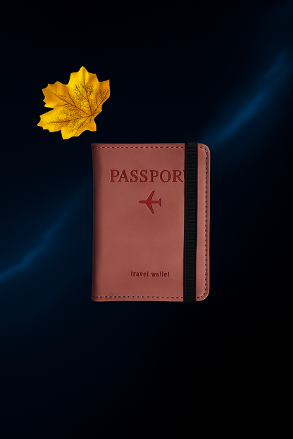 RFID Passport Holder with Card Slots