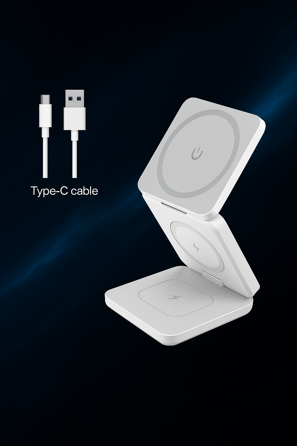 Three-in-one Magnetic Wireless Charger